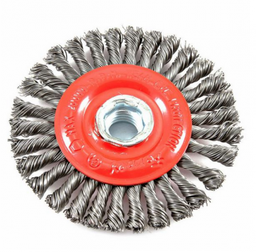 Image of item: Wire Wheel Brush 4" x .020" x 5/8"-11